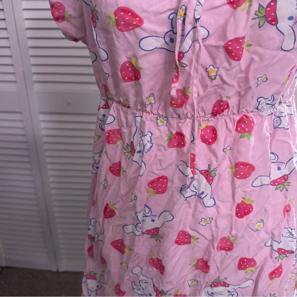 Sanrio Pink and White Sleeveless Sundress - Picture 4 of 5